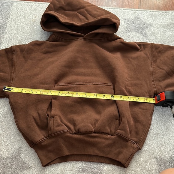 YEEZY Gap Kids Brown Hoodie size XS - Picture 5 of 8